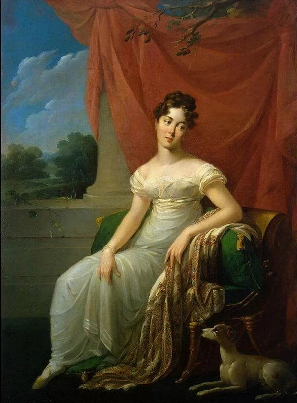 Léon Riesener - Ritratto di Sofia Apraxina